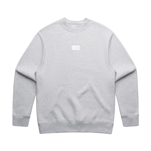 C|O|X Crew Sweatshirt - White Heather