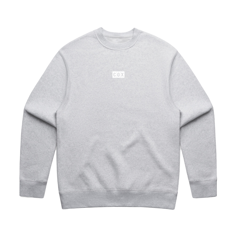 C|O|X Crew Sweatshirt - White Heather